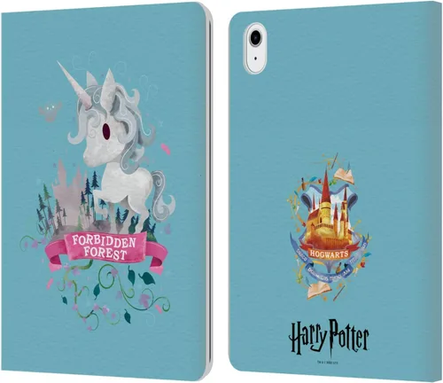 Miniatura 22 de Head Case Designs Funda de piel con licencia oficial de Harry Potter Gryffindor Deathly Hallows II, compatible con Apple iPad 10.2 2019/2020/2021
