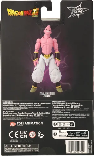 Miniatura 10 de Dragon Ball Super Dragon Stars Majin Buu Super - Figura de acción de 6.5 pulgadas