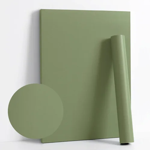 Miniatura 50 de Dimoon Papel Tapiz Verde de 236''x23.6'' para Despegar y Pegar Papel de Contacto Moderno Autoadhesivo Papel de Pared Removible Amigable para Verde