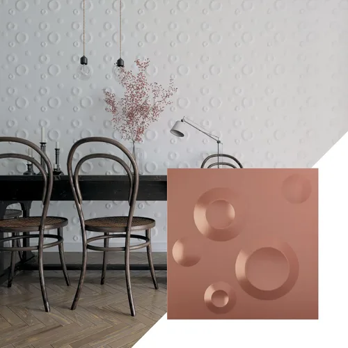 Miniatura 32 de Ekena Millwork WP12X12COWH Cole EnduraWall - Paneles decorativos de pared 3D de 11 7/8 pulgadas de ancho x 11 7/8 pulgadas de alto, color blanco