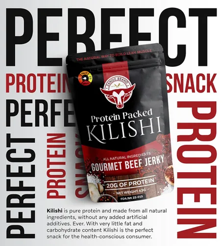 Miniatura 5 de Kilishi. Picante - Caliente - Carne seca gourmet original de alta calidad. Alta proteína. Menos grasas y carbohidratos. Apto para paleo