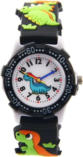 ele ELEOPTION Kids Watch for Girls Boys Analog Watch, Waterproof Toddlers Digital Watch 3D Cute Cartoon Silicone Strap Watches for Kids Birthday Gift