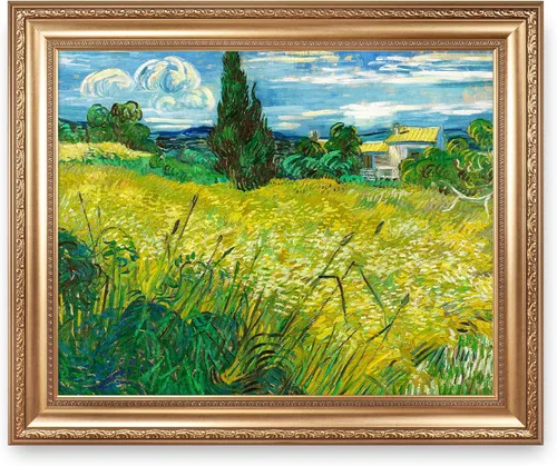 Miniatura 131 de A&T ARTWORK Noche estrellada sobre el Ródano de Vincent Van Gogh. Tamaño del marco: 36 x 30 pulgadas, tamaño de la imagen: 30 x 24 pulgadas