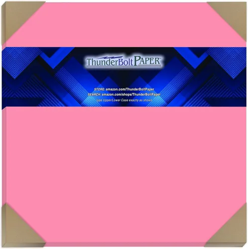 Miniatura 11 de Cubierta de papel de cartón de color rosa brillante de 440.9 lbs – Tarjeta de receta de 3.0 x 5.0 in, foto, tamaño del marco: cartulina