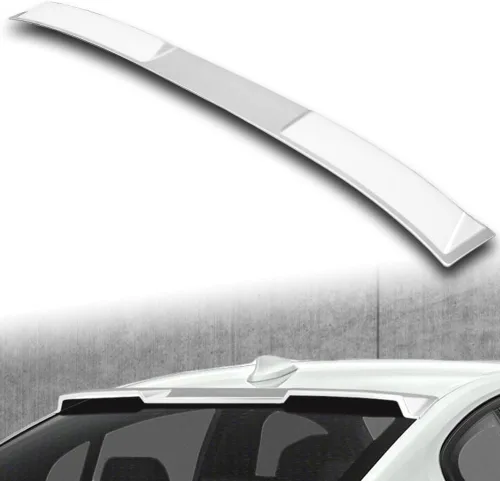 Miniatura 8 de Q1-TECH, Alerón de techo para ventana trasera compatible con BMW Serie 5 G30 F90 520i 530e 530i M5 M550i 540i 550i Sedán, alerón de visera de techo