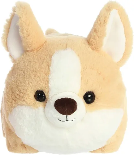 Miniatura 2 de Aurora Adorable Spudsters Colby Corgi - Animal de peluche – Forma redonda que hace que los abrazos reconfortantes – Perfecto para niños de todas