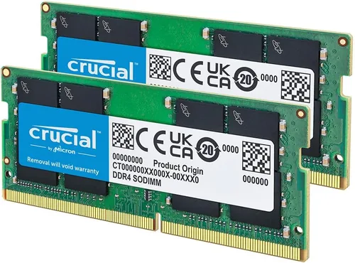 Crucial Kit de 16 GB (8 GBx2), SODIMM de 260 pines, DDR4 PC4-19200,