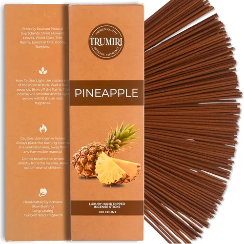 Miniatura 8 de Varitas de incienso de canela, paquete de 100 varillas de incienso, Incienso de Canela, hechas con ingredientes naturales de aroma, insense