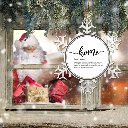 Miniatura 5 de Principal Definición de sustantivo Adorno de decoración de árbol de Navidad 2022 Definición del hogar Adorno de Navidad Definición divertida Adornos