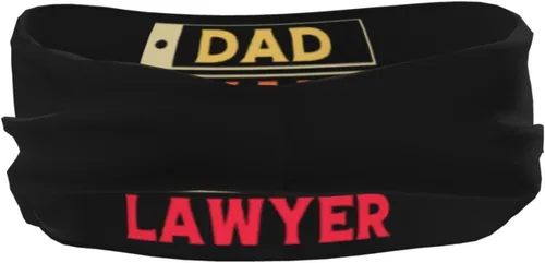 Miniatura 5 de Dad Man Myth Lawyer Headband for Men Women Sports Sweatband for Fitness Exercise Moisture Wicking Running Yoga Hairbands