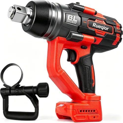 Miniatura 11 de Cordless Impact Wrench 1/2" Compatible with Makita 18V Battery, Impact Wrench 1000FT-LBS(1360N.m) High Torque Brushless Electric Impact Power Impact
