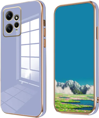 Miniatura 11 de Compatible con Redmi Note 12 4G Funda de silicona rosa, chapado para Xiaomi Redmi Note 12 4G Funda de teléfono a prueba de golpes delgada y suave