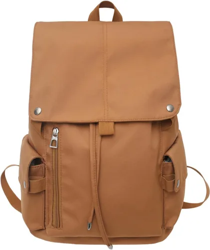 Miniatura 3 de Mochila vintage apta para laptop de 15.6 pulgadas, bolsa de libros retro genial, mochila estética preppy Y2K College Casual Daypack, Negro