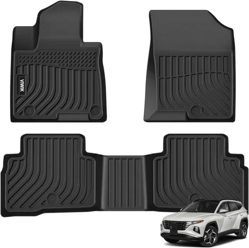 Miniatura 22 de Tapetes VIWIK para Ford Maverick Fuel 2025-2022, forros de piso 3D antideslizantes, tapetes impermeables de TPE para automóvil, protección de ajuste