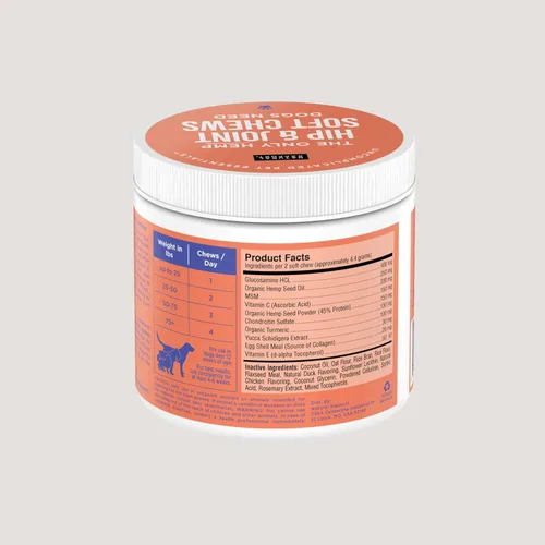 Miniatura 6 de Natural Rapport Suplemento de salud para perros (masticable para cadera y articulaciones)