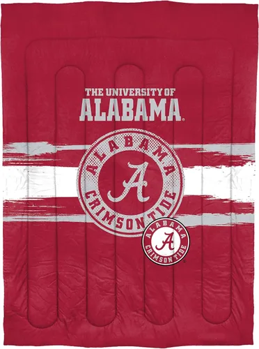 Miniatura 4 de Juego de edredón Alabama Crimson Tide – Ropa de cama Roll Tide para dormitorios, habitaciones de invitados, RVs, fiestas previas al juego
