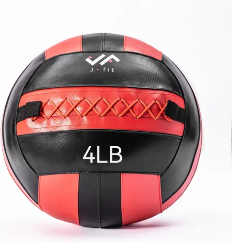 Miniatura 25 de JFit Wall Ball – Premium Soft Weighted Exercise Ball for Strength, Conditioning, Gym & Home Workouts, 4-30 LB