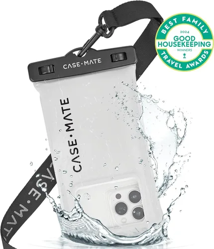 Miniatura 2 de Case-Mate Funda Impermeable IP68 para Teléfono - Funda Flotante Impermeable para Teléfono con Cordón Cruzado - Esenciales de Viaje para Playa y Sand