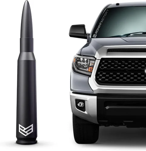 RONIN FACTORY Antena Bala para Camiones Toyota - Toyota Tundra (2014-2019) Tacoma (1995-2015) y FJ Cruiser (2006-2014) Construcción de Billete