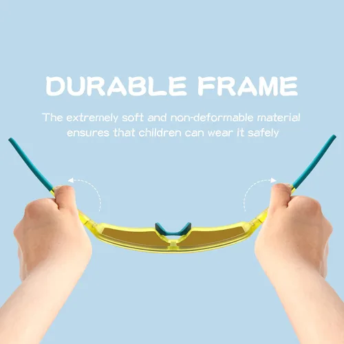 Miniatura 28 de MAXJULI Gafas de sol polarizadas para niños de 6 a 14 años, para deportes de béisbol al aire libre, ciclismo, protección UV400, 7705