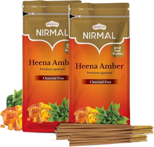 Miniatura 6 de Kesar Oudh - Varillas de incienso – Paquete de 2 varillas de incienso, 200 varitas de incienso de azafrán y madera de agar