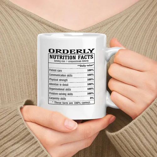 Miniatura 26 de Employee Apreciation Gift For Administrator Información nutricional, White 11oz Ceramic Mug