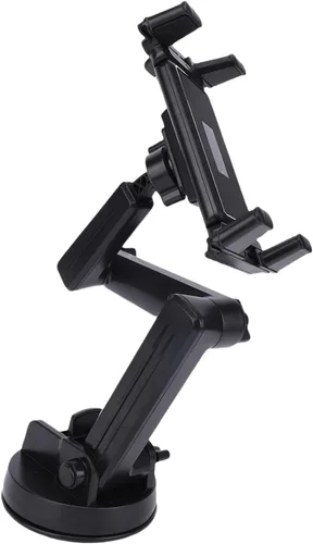 Miniatura 9 de ASHATA Soporte de teléfono para camión, brazo largo de 16.9 pulgadas de largo, rotación de 360 grados, antideslizante, fuerte ventosa, con goma