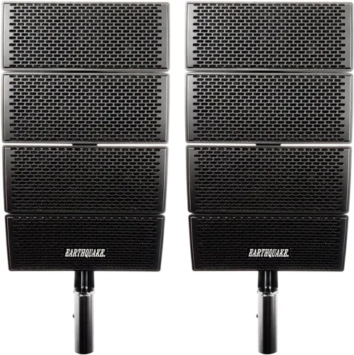 Miniatura 2 de Earthquake Sound DJ-Array Gen2 - Sistema de altavoces Line Array de 4 x 4 pulgadas, juego de 2, color negro