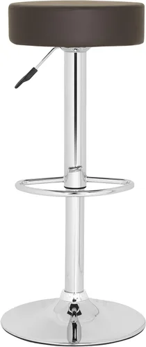 Miniatura 6 de Safavieh Home Collection Jude - Taburete de bar giratorio ajustable de 25.6 a 31.5 pulgadas, color negro