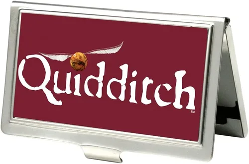 Miniatura 16 de Buckle-Down Tarjetero Hufflepuff Crest Golds/Negro - Pequeño