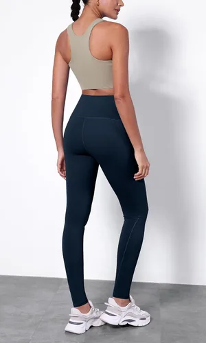 Miniatura 3 de ODODOS - Leggings de yoga de cintura alta con bolsillos para mujer, pantalones de yoga deportivos con control de abdomen, no se transparentan