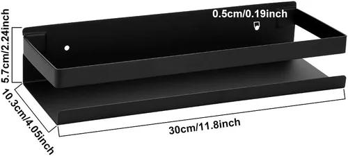 Miniatura 2 de Estante de ducha de baño OwnMy de acero inoxidable, cesta de cocina, estante de ducha, carro de ducha, estantes flotantes de almacenamiento de baño
