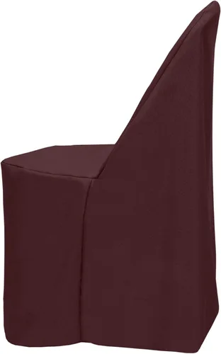 Miniatura 5 de Ultimate Textile Funda de silla plegable de poliéster - Se adapta a sillas plegables de metal o plástico, color azul aguamarina