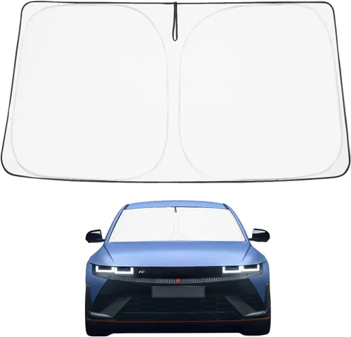 Miniatura 265 de Proadsy Parasol para parabrisas actualizado 2025, ajuste personalizado Dodge RAM 1500 2Dr 2019-2024 2025, 4 capas, plegable, protector de parasol