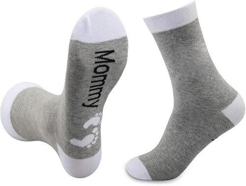 Miniatura 7 de Regalos de embarazo para padres nuevos, calcetines de regalo para papá y mamá