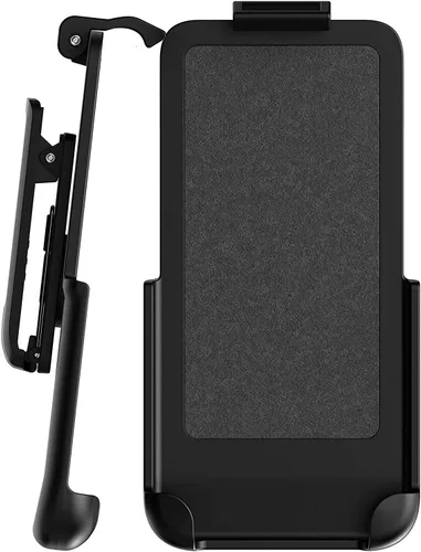 Miniatura 4 de Encased Funda para cinturón diseñada para iPhone 13 PRO MAX funda transparente con clip de funda (funda transparente con soporte para teléfono)