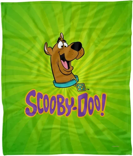 Miniatura 6 de LOGOVISION Scooby Doo Burst - Manta de forro polar de 36 x 58 pulgadas, explosión