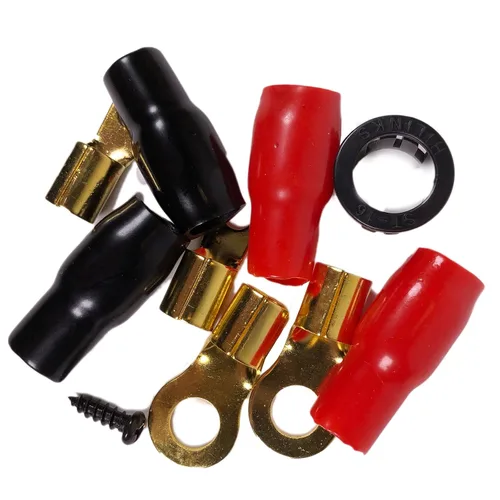 Miniatura 8 de Kit completo de cableado Gravity de calibre 0 de 5000 vatios, amplificador PK1 0 Ga azul, 250 A + fusible de 300 A incluido, perfecto