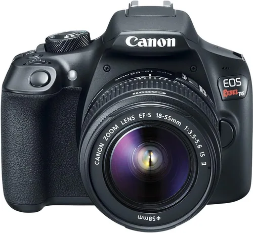 Miniatura 4 de Canon Cámara DSLR EOS Rebel T6 con lente de 0.709-2.165 in (1159C003) + monitor 4K + VideoMic Rode + tarjeta de 64 GB + kit de filtro de color + kit
