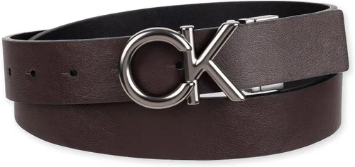 Miniatura 3 de Calvin Klein mens Ck Plaque Logo Reversible Dress BeltBelt