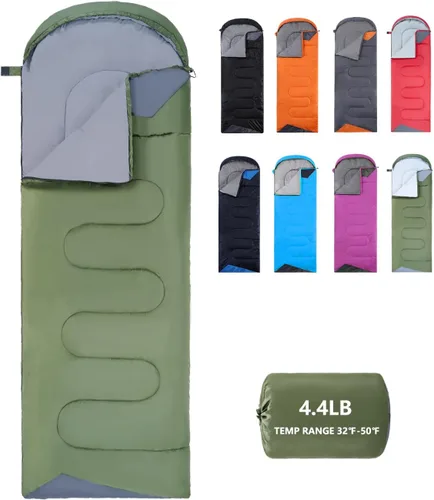 Miniatura 8 de Sleeping Bags for Adults Backpacking Lightweight Waterproof- Cold Weather Sleeping Bag for Girls Boys Mens for Warm Camping Hiking Outdoor Travel