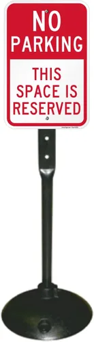 Miniatura 7 de SmartSign Letrero de jardín con estaca de 3 pies, aluminio laminado resistente al óxido, 12 x 10 pulgadas, con estaca de 3 pies, aluminio laminado