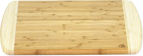 Miniatura 5 de Totally Bamboo Kauai Tabla de Cortar – Tabla de Cortar de Madera de Bambú Duradera para Preparación en la Cocina, Servir y Charcutería, Amigable