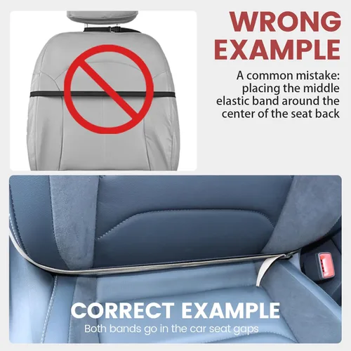 Miniatura 8 de Viaviat Protector de Asiento de Auto, Esterilla Grande 2 Pack, Protectores Duraderos Resistente al Agua para Asiento Trasero del Auto con 2
