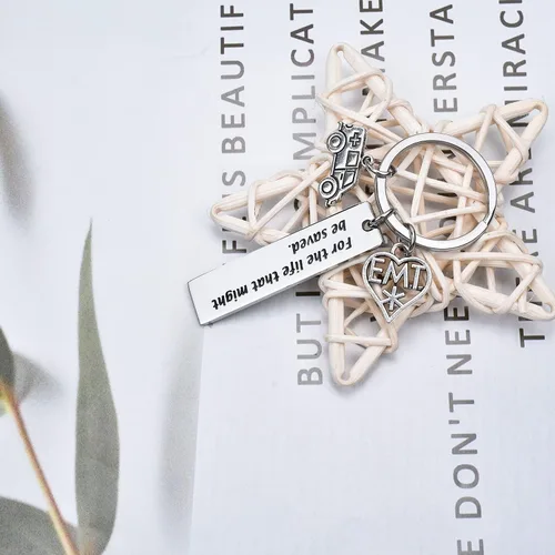 Miniatura 5 de Picalela EMT Gift EMT Llavero EMT Regalo de Graduación de Emergencia Médica Técnico Regalo Paramédico Regalo Ambulancia Joyería Para La Vida Que