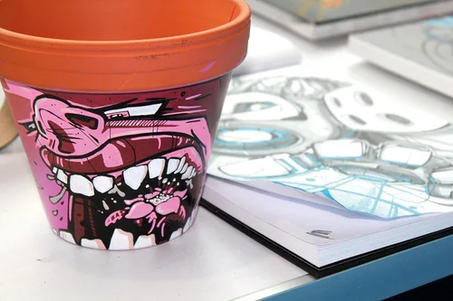 Miniatura 6 de Molotow ONE4ALL - Recambio de pintura acrílica, para marcador de pintura Molotow ONE4ALL, grosella, botella de 1.0 fl oz, 1 unidad (693.042)