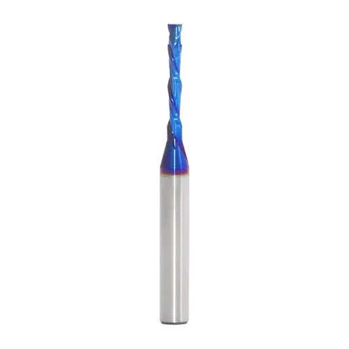 Miniatura 24 de Ruhi - Broca de enrutador en espiral Upcut de 3 flautas de 1/4 pulgadas, diámetro de corte de 1/8 pulgadas, CL, carburo sólido OVL de 2-1/2 pulgadas