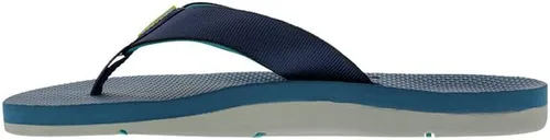 Miniatura 3 de Scott Hawaii Hanapa'a Reef - Pantuflas para caminar para hombre, correa de diseño de pez, parte inferior blanca impermeable que no deja marcas