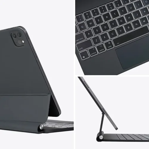Miniatura 8 de mobee Funda Magic Keyboard para iPad Pro de 11 pulgadas (4ª/3ª/2ª/1ª) Gen y iPad Air de 11 pulgadas (M4/M3/M2, 2026/2025/2024) y iPad Air de 10.9