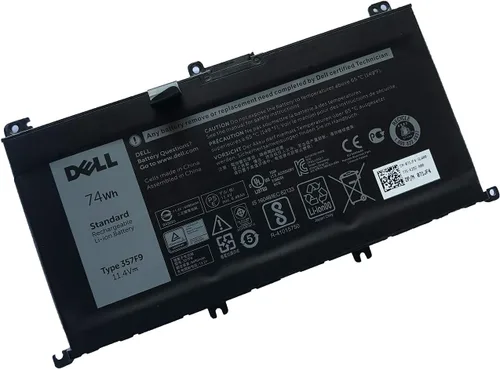 Miniatura 2 de DELL 357F9 74Wh - Batería recargable de 6 celdas para portátiles DELL Inspiron 15 5000 Gaming 5576,5577, Inspiron 15 7000 Gaming